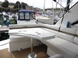 Cockpit seating and table on Doral Prestancia